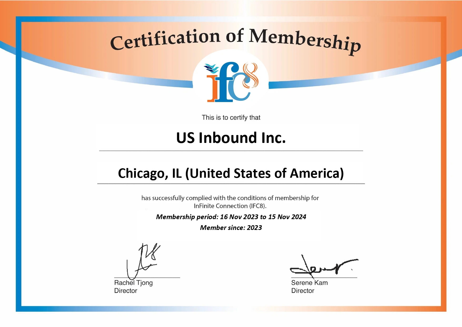 US Inbound's strategic decision Us Inbound News Wac Membership 1